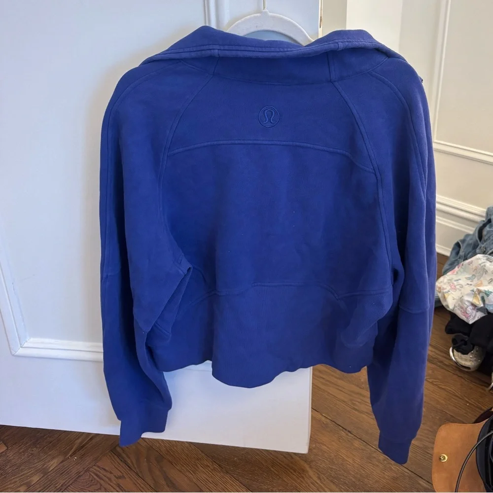 Lululemon Scuba Oversized‎ Funnel Neck Half Zip Psychic